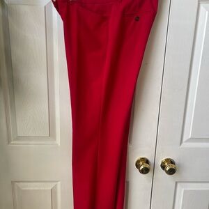 Worthington Red Boot Cut Pants size 6